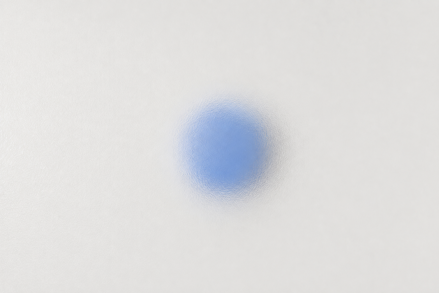 Die Textur des neuen, noch unbekannten Produkts von Beyer & Söhne ist mit Absicht unscharf. Es ist jedoch eine schlumpfblaue, gleichmäßige Textur auf beigem Hintergrund zu erahnen.