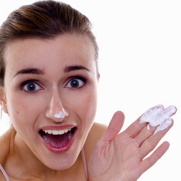 Parabene in Hautcremes