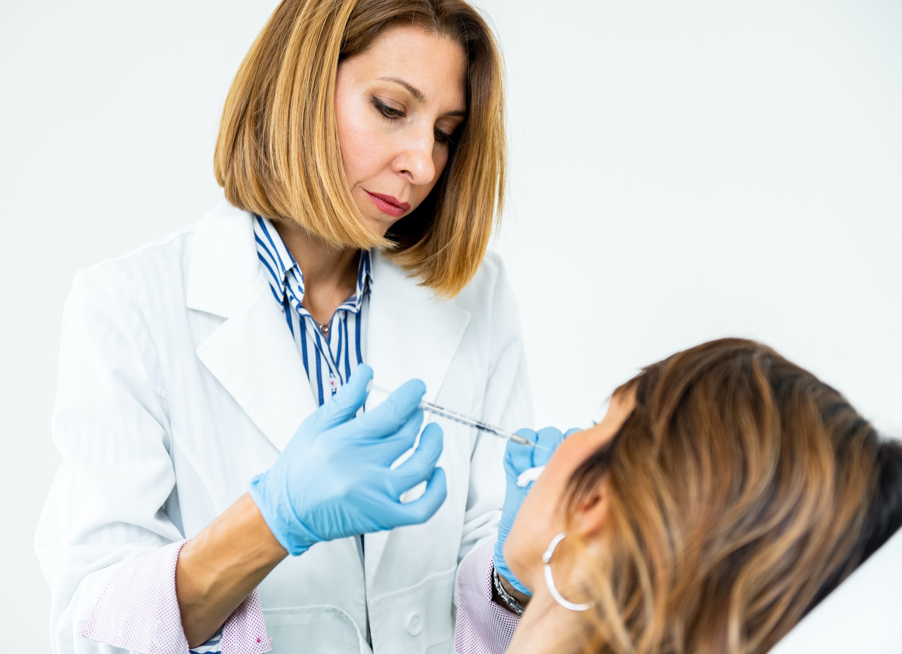 Injektionen gegen Falten